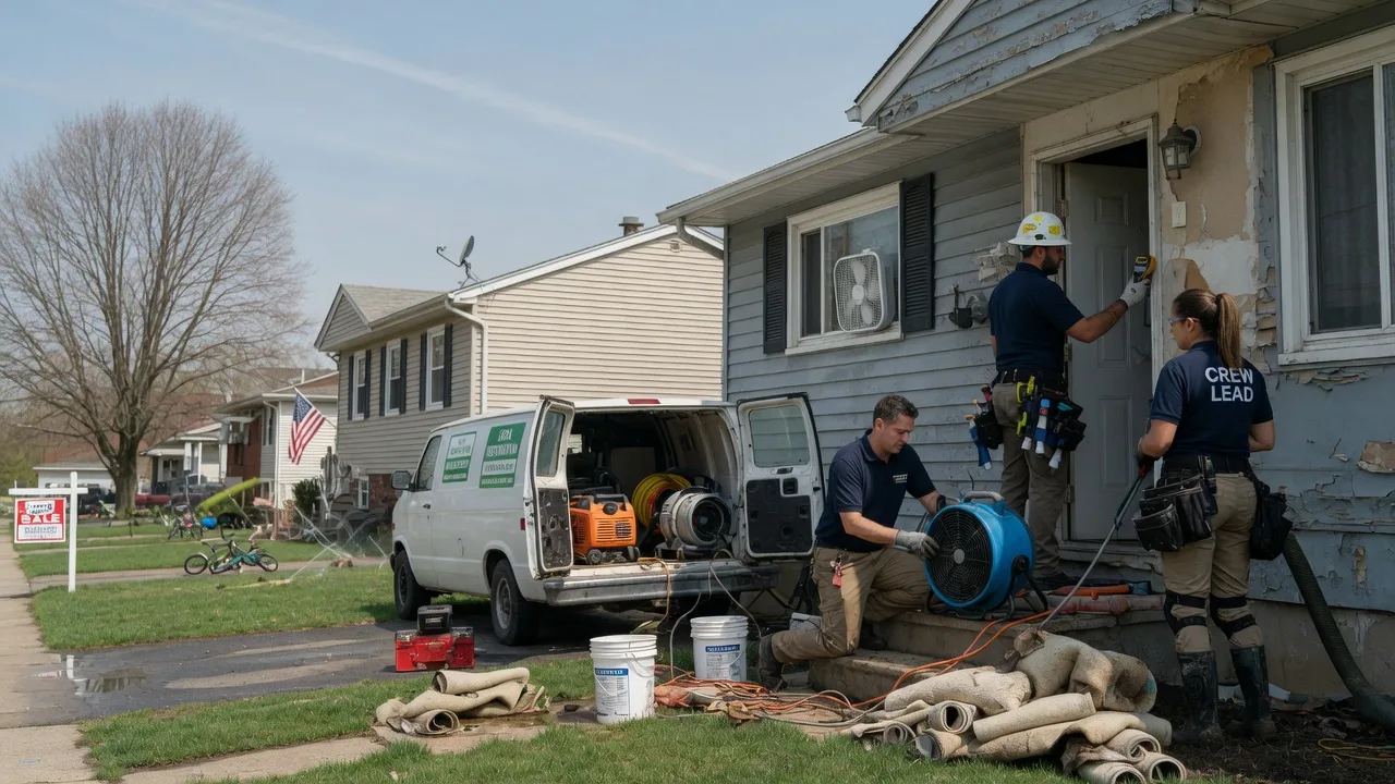 Flood Cleanup in Kossuth, PA near me