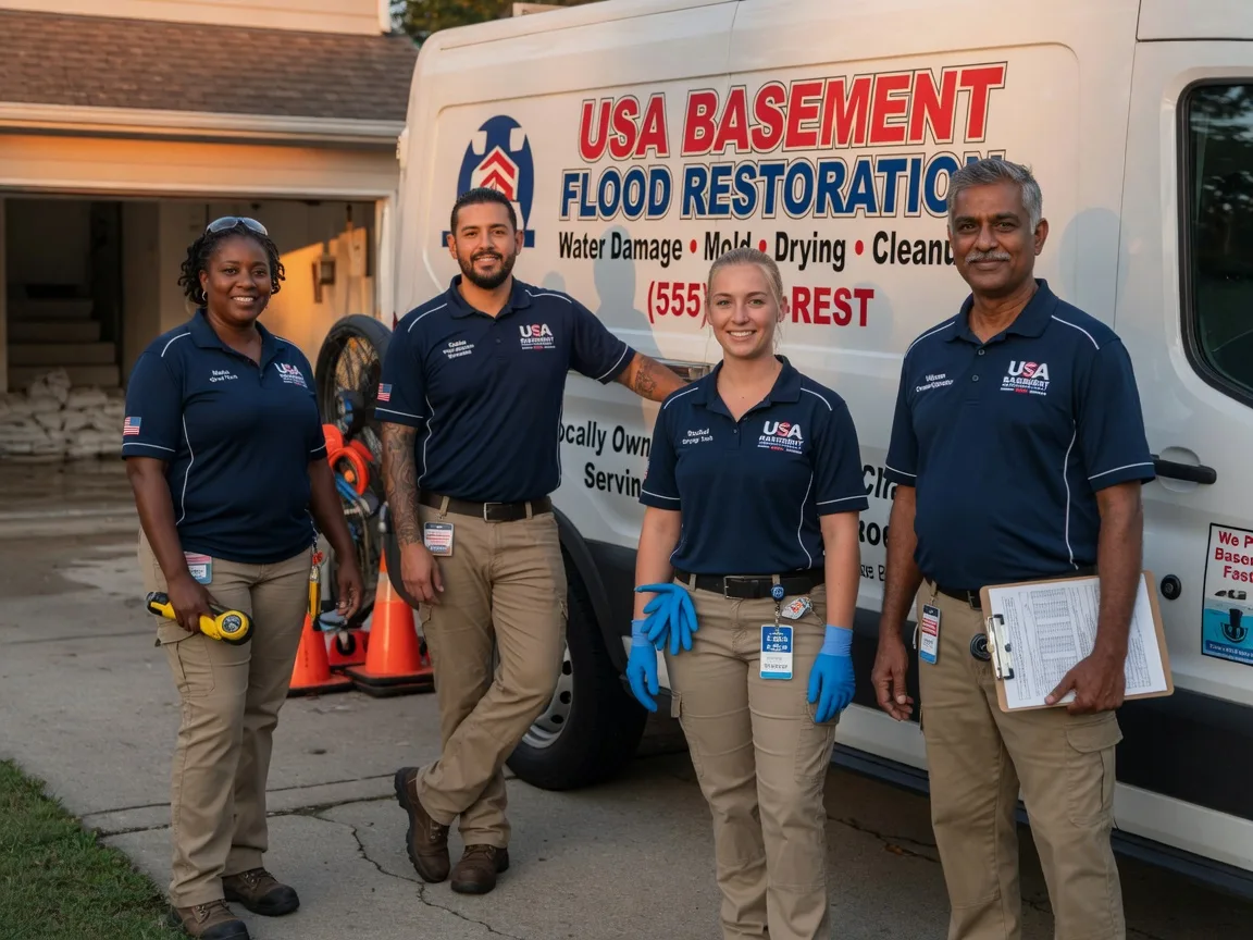 Basement Flood Cleanup company in Kossuth, PA