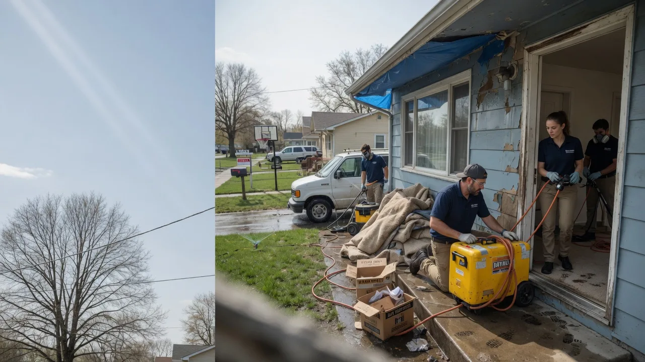 Basement Flood Cleanup in Kossuth, PA near me